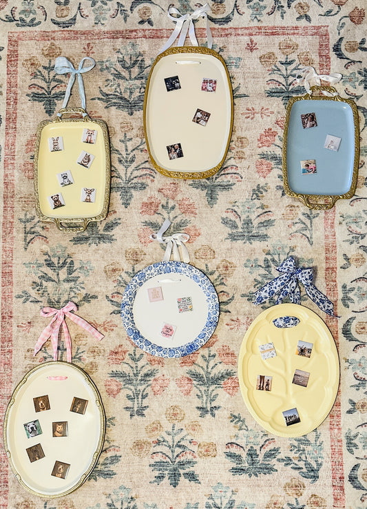 Custom Vintage Style Magnetic Display ~ Choose Your Colors